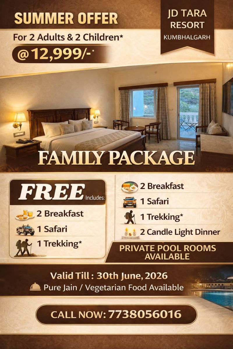 JD TARA RESORT FAMILY PACKAGE